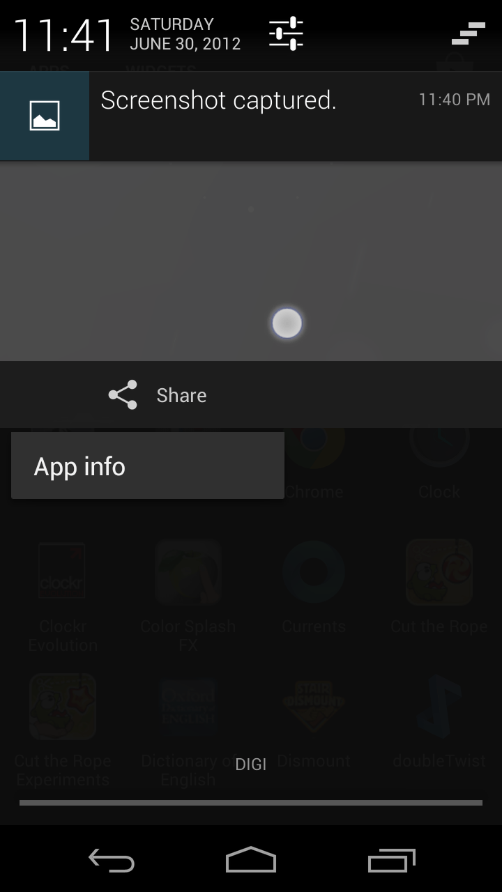 App info Android 4.1 Jelly Bean - Hands-on for Galaxy Nexus (Now with video!) 27