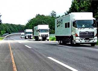 Self-Driving Truck Rolls In Japan
