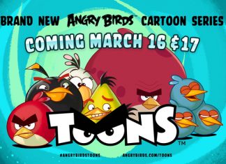 Angry Birds cartoon coming to devices on March 16th & 17th