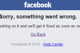 Facebook is down AGAIN