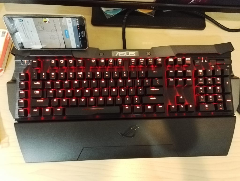 Taken with the Smart Key in low-light condition
