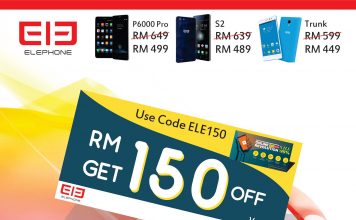 ELEPhone whips out special deals on Lazada this 12.12!