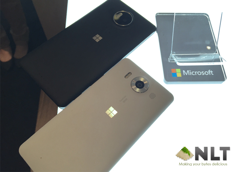 Lumia 950XL (top) & Lumia 950XL (bottom)