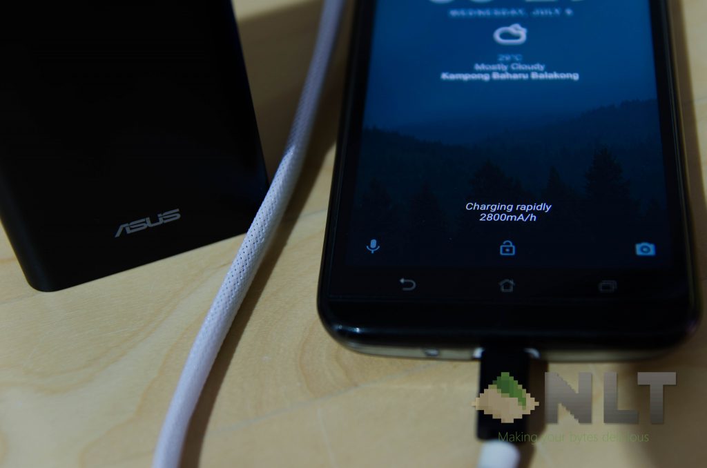 Testing the ZenPower Pro with the other USB port