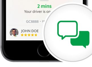 Grab launches GrabChat; In-App Driver-Passenger Chat