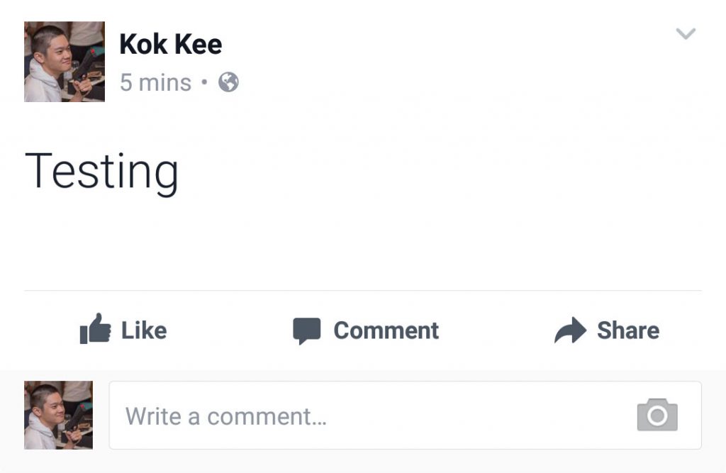 Facebook BIG Text How To Disable