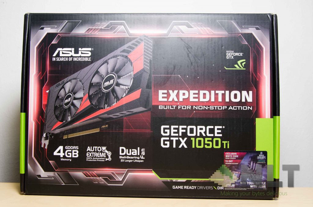 ASUS Expedition GTX 1050 Ti