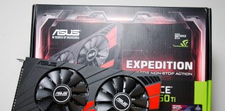 ASUS Expedition GTX 1050 Ti