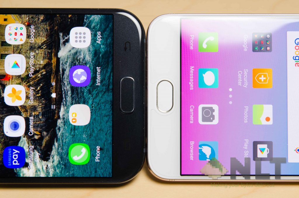 OPPO R9s vs. Samsung Galaxy A7 (2017)