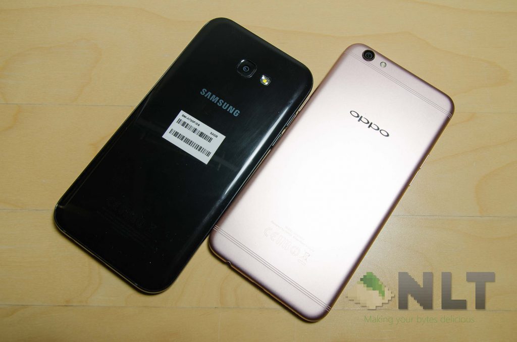 OPPO R9s vs. Samsung Galaxy A7 (2017)
