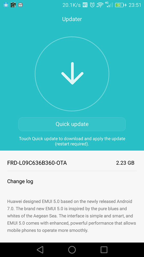 Honor 8 Nougat