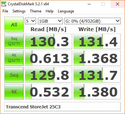 Transcend StoreJet 25C3N