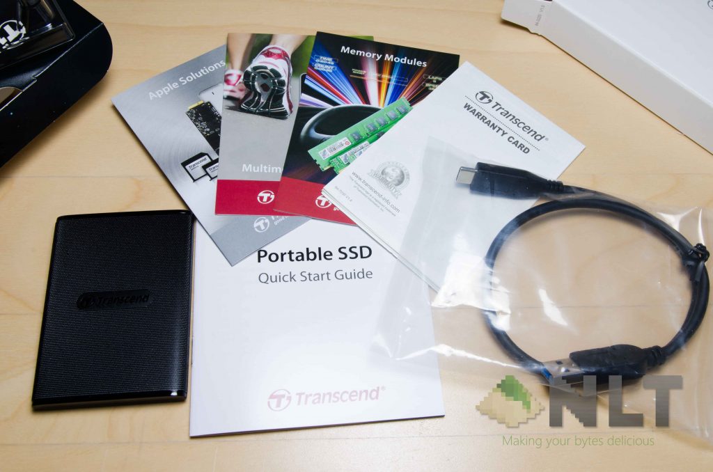Transcend ESD220C contents