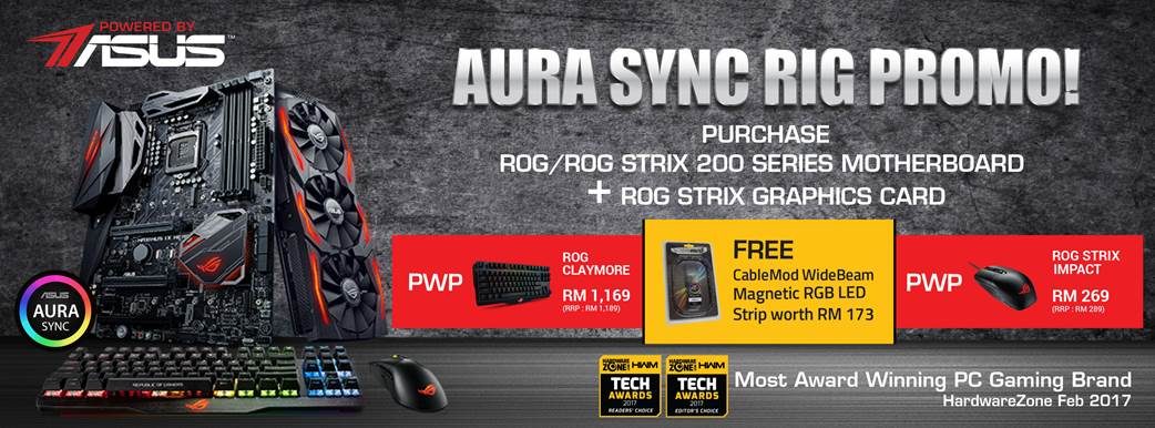 ASUS Aura Sync Rig Promotion