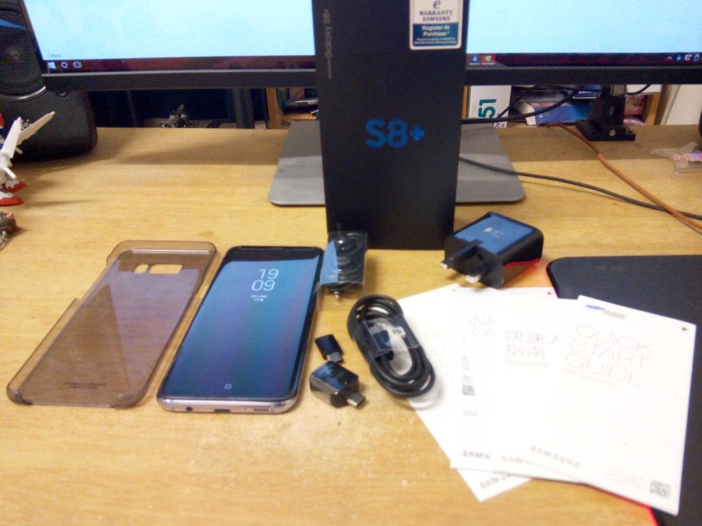 Samsung Galaxy S8 S8+ unboxing