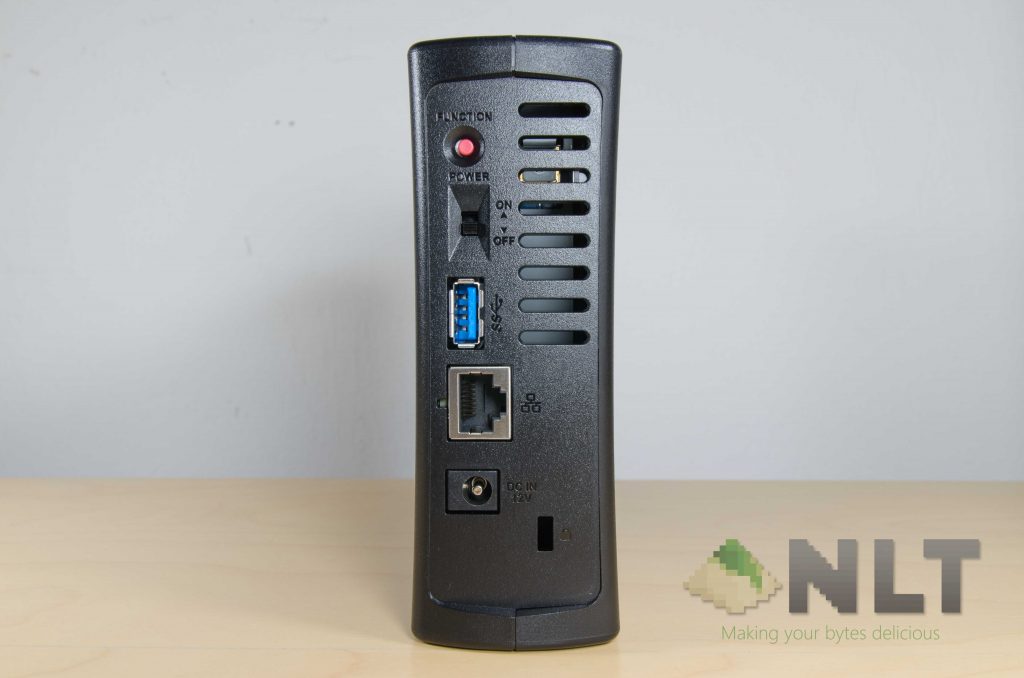 Transcend StoreJet Cloud 110K back I/O