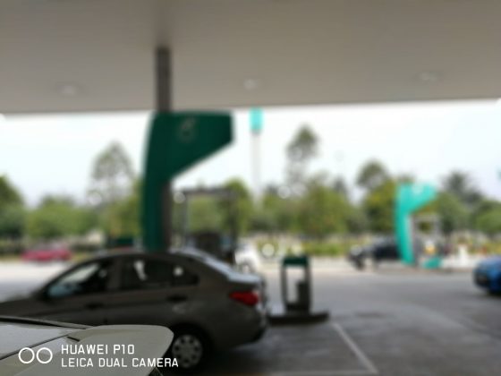 Huawei Wide Aperture mode