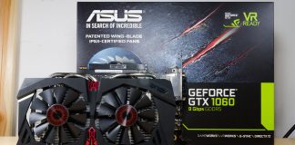 ASUS GTX1060 OC 9Gbps