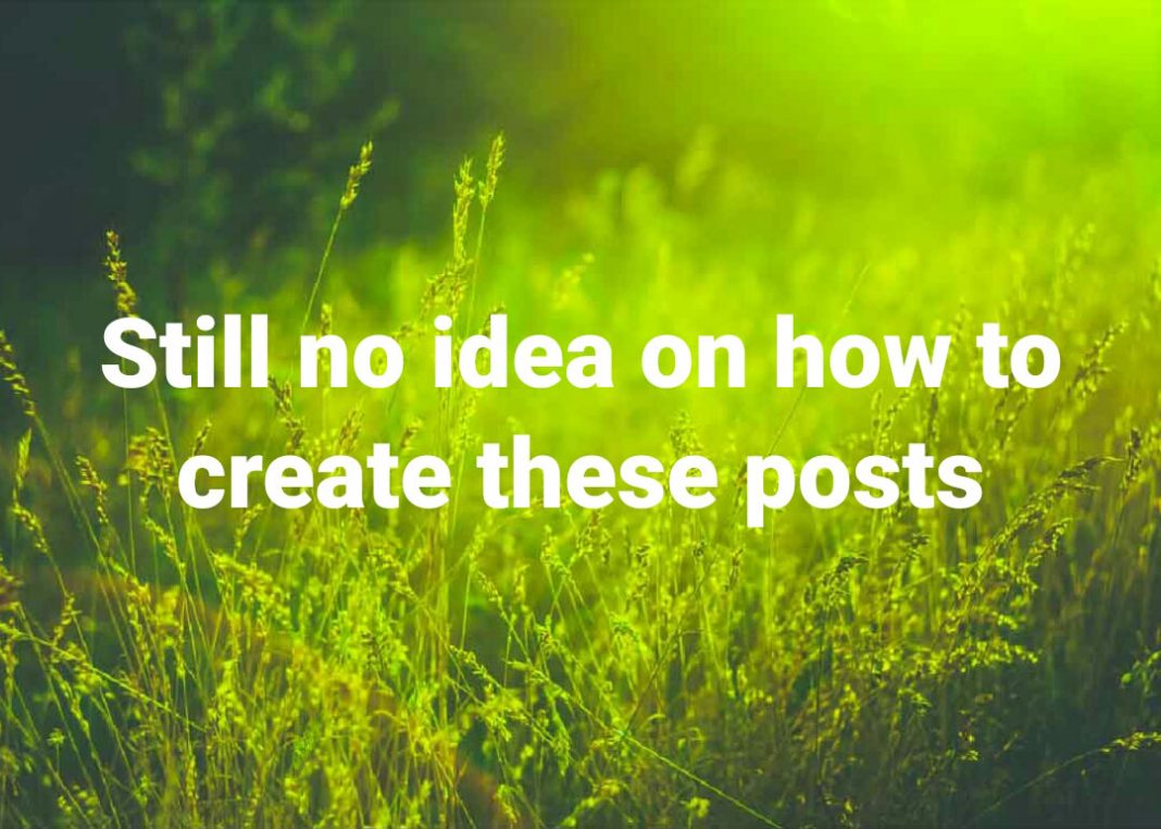 Facebook Background Posts