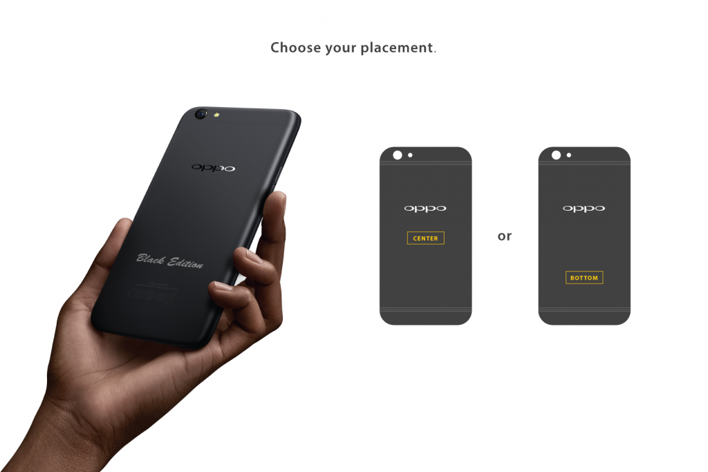 OPPO R9s Laser Engraving