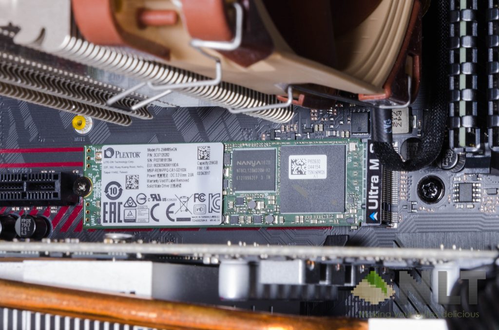 Plextor M8Se Noctua NH-U12S