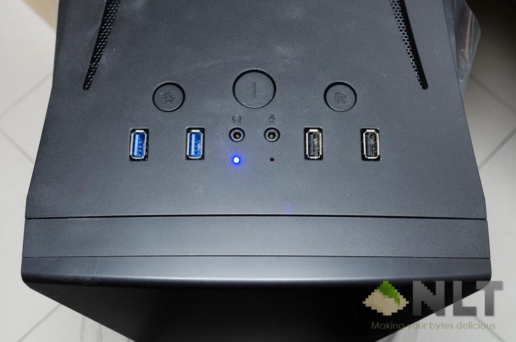 BitFenix Aurora front IO