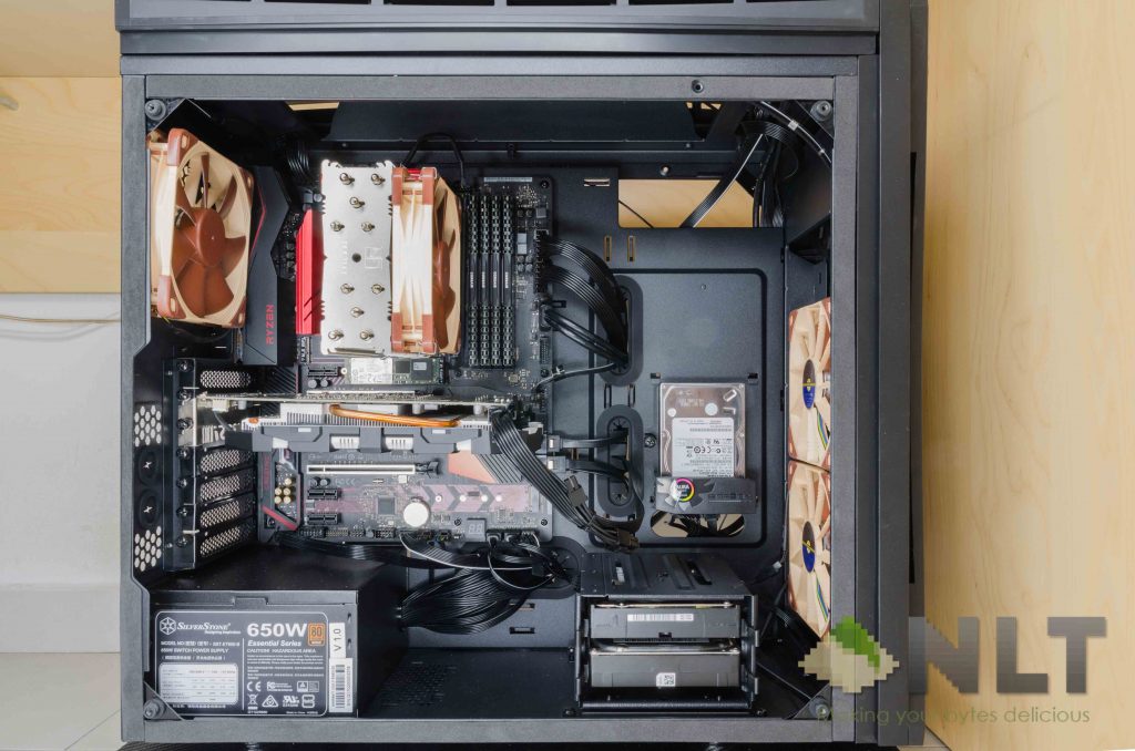 BitFenix Aurora completed build