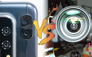 DSLR vs smartphone camera