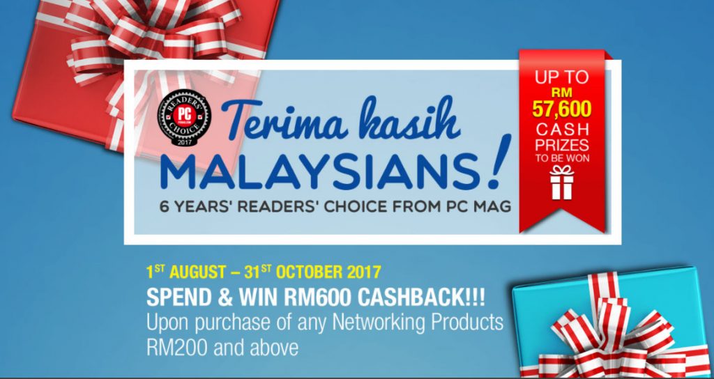 ASUS Terima Kasih Malaysian promotion