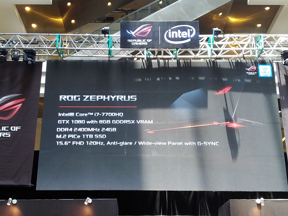 ASUS ROG GX501 Zephyrus; ROG GT51CH; STRIX GD30