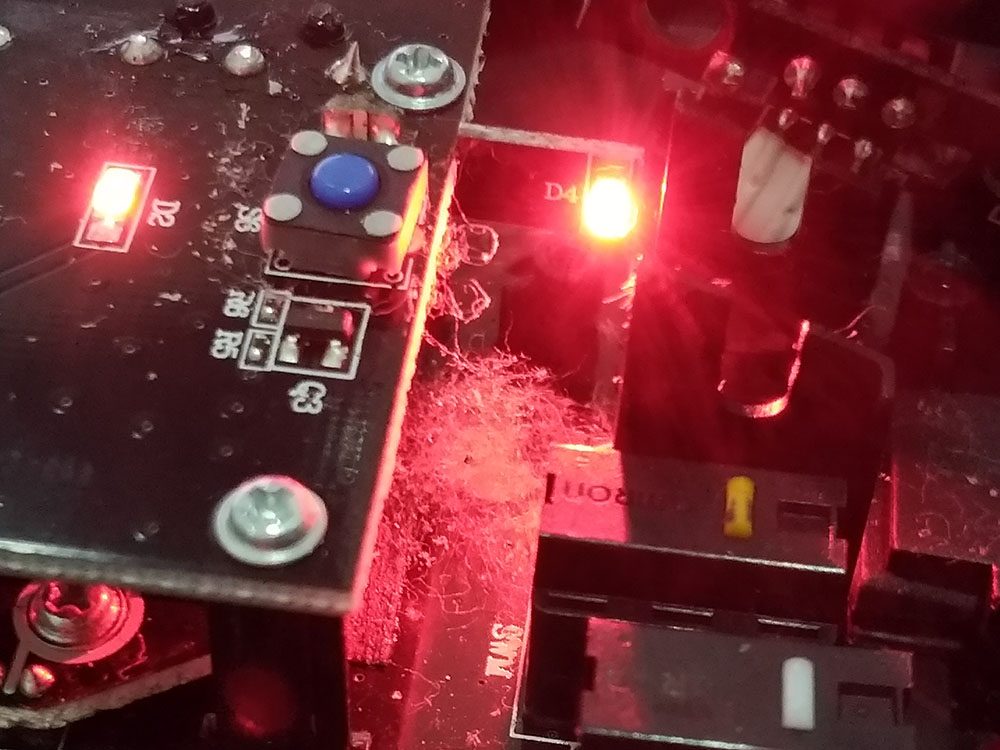 ASUS ROG Gladius scroll wheel