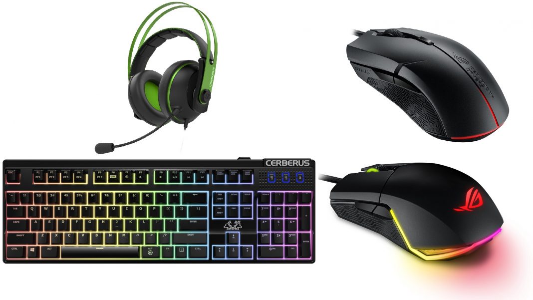 ASUS ROG Pugio ROG STRIX EVOLVE Cerberus V2 Green Cerberus Mech ASUS ROG Pugio ROG STRIX EVOLVE Cerberus V2 Green Cerberus Mech