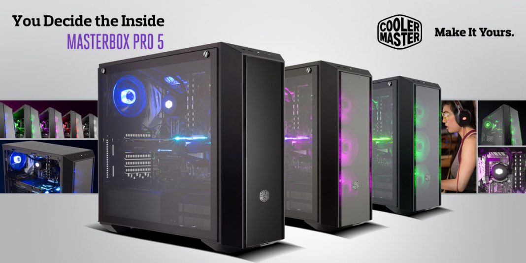 Cooler Master Brings MasterBox Pro 5 & MasterBox Pro 5 RGB | Nasi Lemak ...