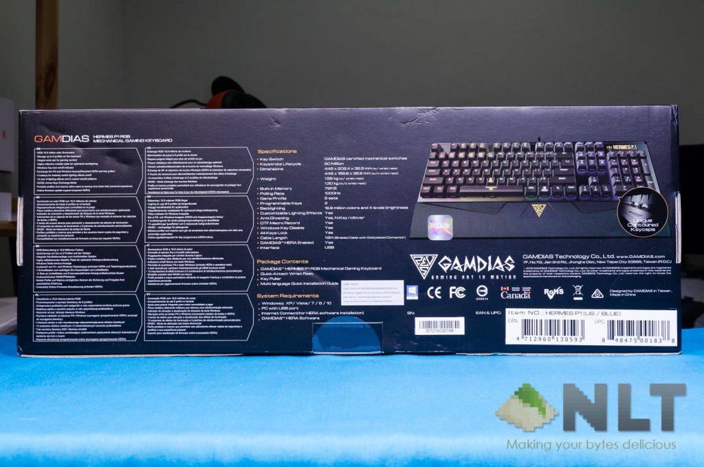 GAMDIAS HERMES P1 RGB