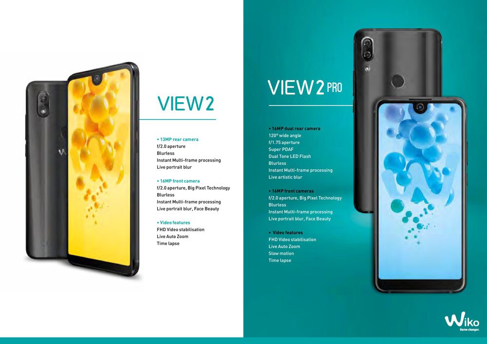 [UPDATED] MWC2018: Wiko Announces View2 & View2 Pro; Refreshes Existing ...