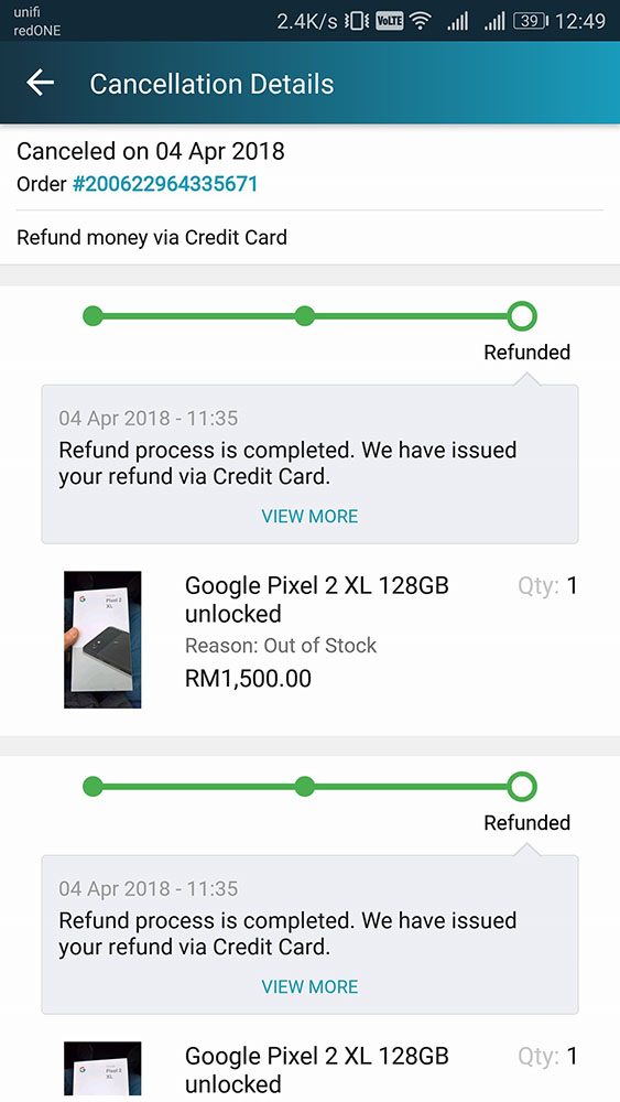 Lazada Scam Google Pixel 2 XL