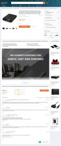Lazada Scam external hard disks