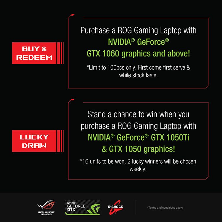 Limited Edition ROG X G-Shock Watch