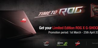 Limited Edition ROG X G-Shock Watch