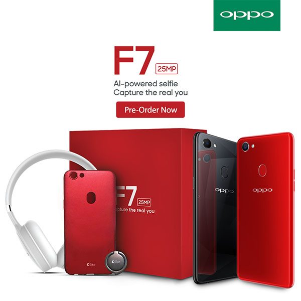 OPPO F7 Pre-order Gift Box