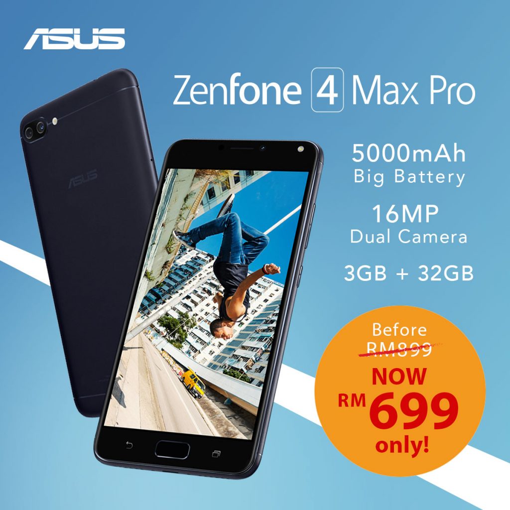 [Price Drop] ZenFone 4 Max Pro - Official