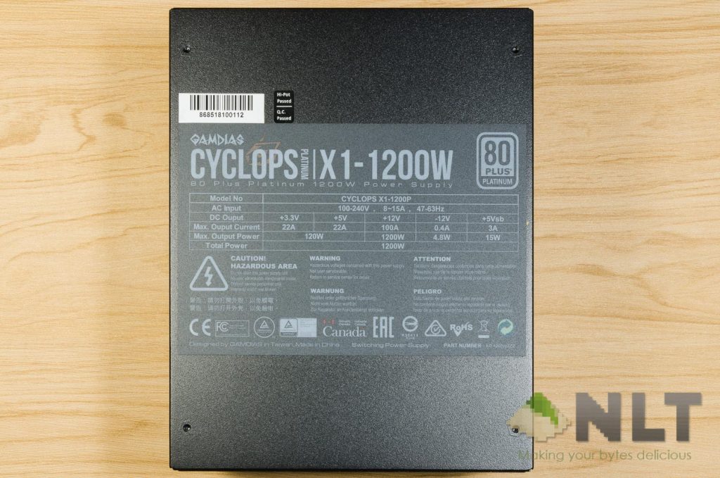 GAMDIAS CYCLOPS X1-1200W-P