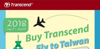 Buy Transcend Fly To Taiwan