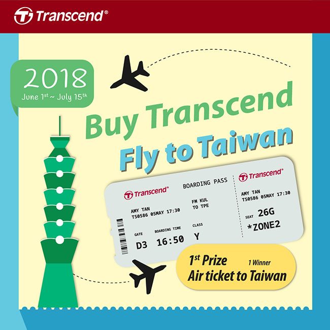 Buy Transcend Fly To Taiwan Buy Transcend Fly To Taiwan