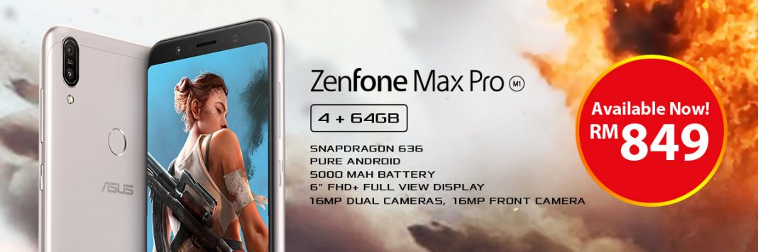ASUS ZenFone Max Pro (M1) 4GB RAM