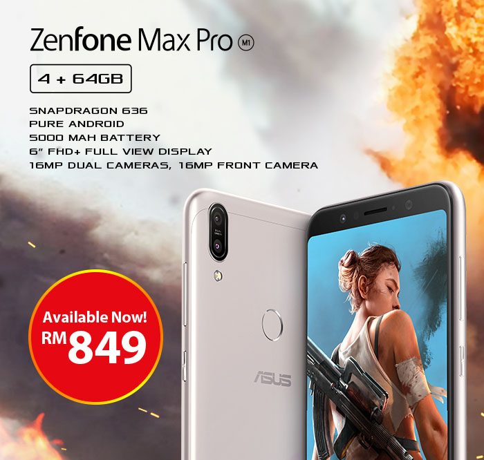 ASUS ZenFone Max Pro (M1) 4GB RAM