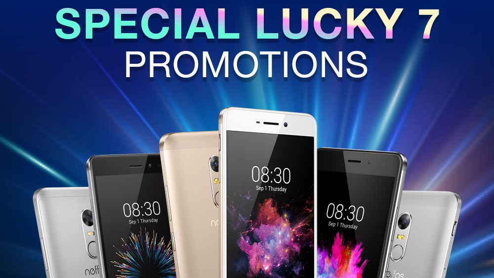 Neffos Lucky 7 Promotion