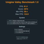 Unigine Valley Benchmark Overboost Mode