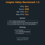Unigine Valley Benchmark Silent Mode