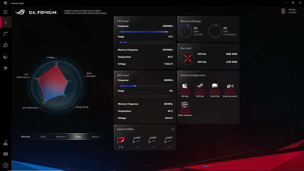 New ASUS Armoury Crate Software Preview - Clean & Informative | Nasi ...